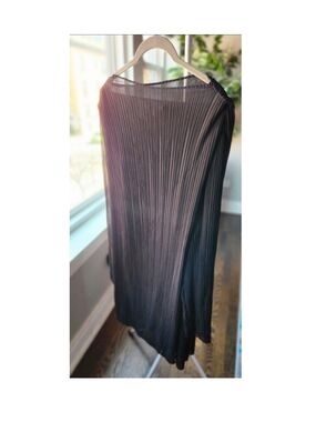 Banana Republic Black Pleated Dress